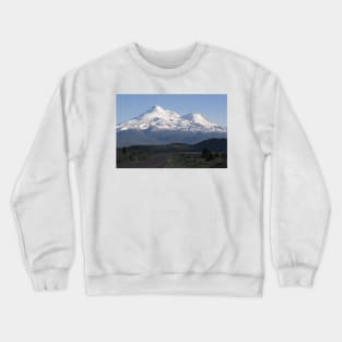 Mt. Shasta from Highway 97 Crewneck Sweatshirt